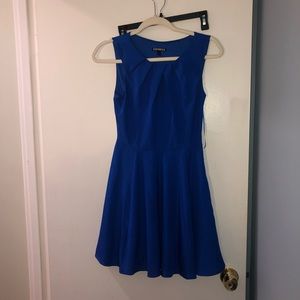 Royal blue dress